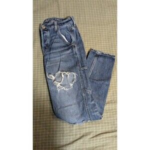 American Eagle Women's Hi Rise Tom Girl Jeans